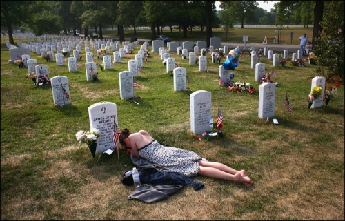 John Moore - Memorial Day at Arlington National Cemetery